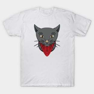 cat bandana T-Shirt